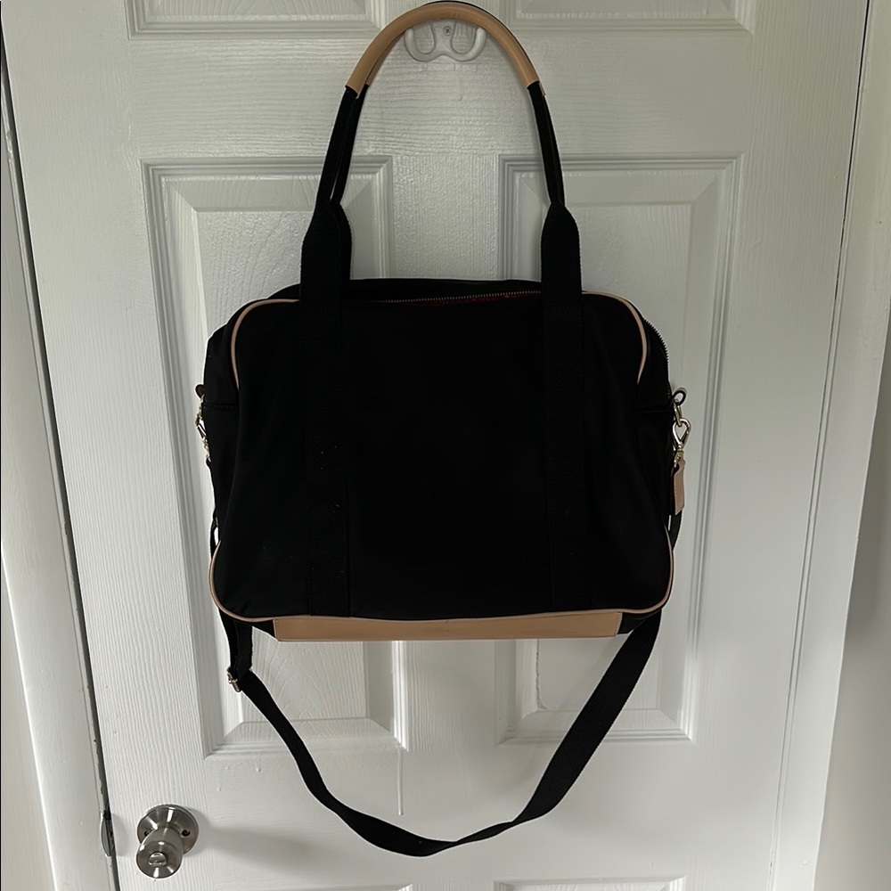 Kate Spade Black and Tan Weekender  Tote Bag - Picture 4 of 4